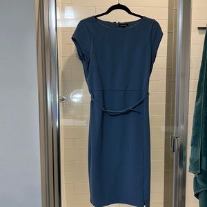 Express business dress. Light blue